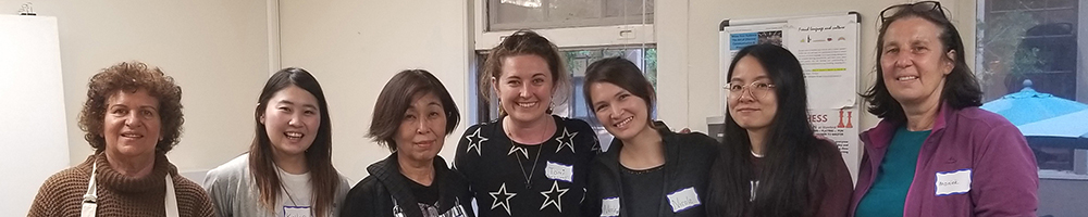 Seven women participant Chefs. 